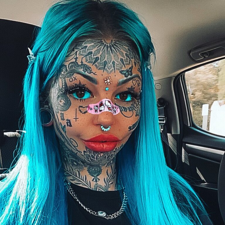 Tattoo Addict Shows Off Her New Face Feature Edm Chicago
