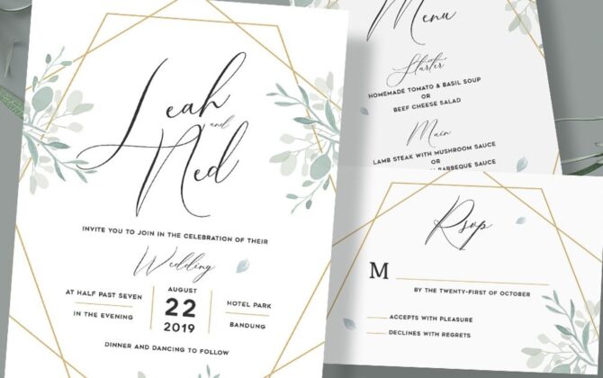 Top 7 Wedding Invitations Trends for 2022 - EDM Chicago