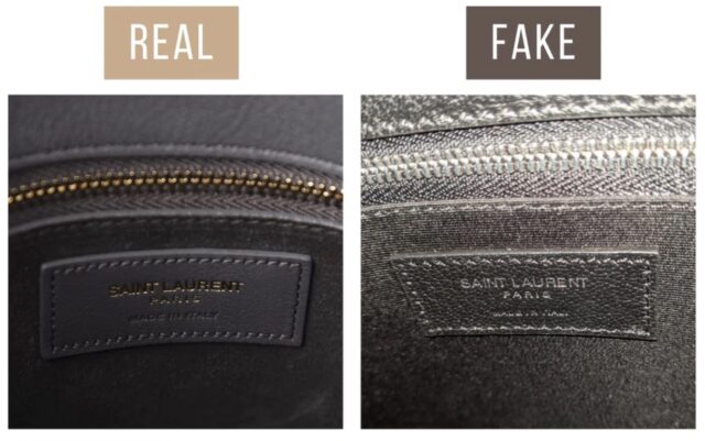 HOW TO IDENTIFY A REAL YSL BAG.