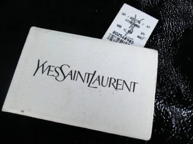 vs fake authentic ysl serial number
