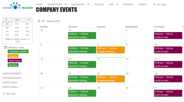 SharePoint Scheduling App The Ultimate Ecommerce Calendar Planner 