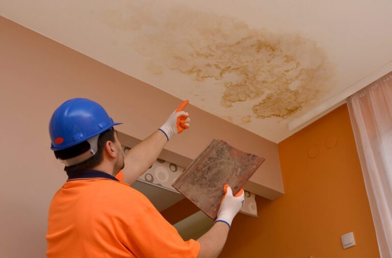 Signs Of A Water Leak Behind The Walls In Office Buildings - EDM Chicago